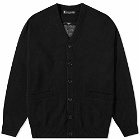 Mastermind Japan Men's Baby Cashmere Cardigan in Black