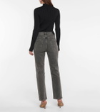Goldsign The Morgan high-rise straight jeans