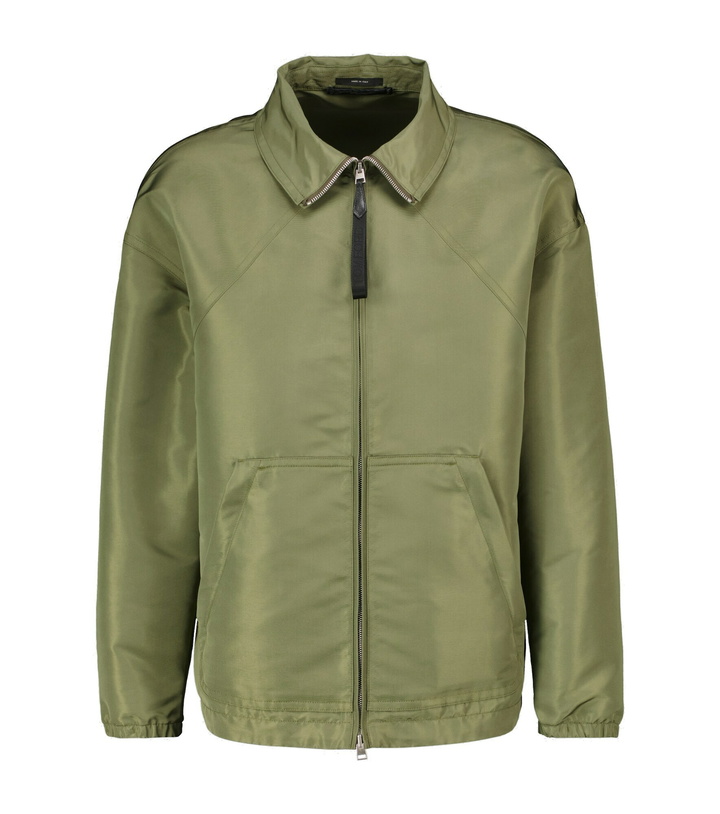 Photo: Tom Ford - Technical silk-blend blouson jacket