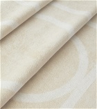 Toteme - Monogram cotton jacquard beach towel