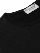 John Smedley - Belden Slim-Fit Knitted Sea Island Cotton T-Shirt - Black