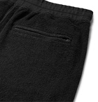 Outerknown - Hightide Tapered Organic Cotton-Blend Terry Sweatpants - Black