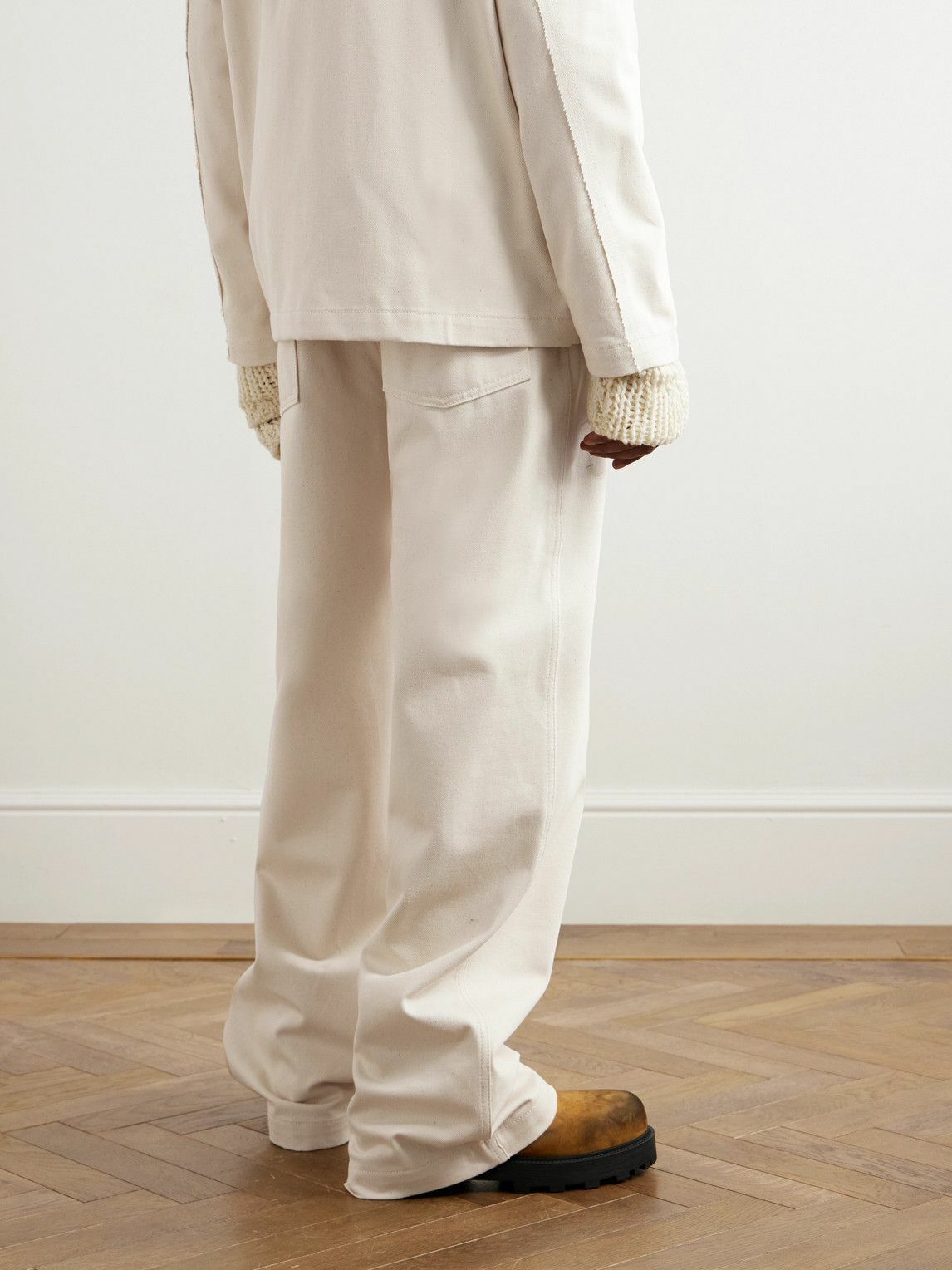 AIREI - Straight-Leg Organic Jeans - Neutrals
