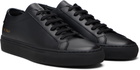 Common Projects Black Original Achilles Low Sneakers