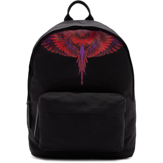 Photo: Marcelo Burlon County of Milan Black and Red Wings Backpack