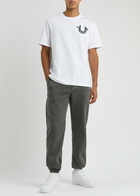 True Religion Big T Cotton-blend Sweatpants Grey