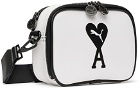 AMI Alexandre Mattiussi White Puma Edition Faux-Leather Shoulder Bag