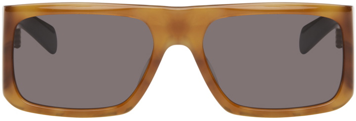 Photo: Saint Laurent Tan & Black SL 635 Sunglasses