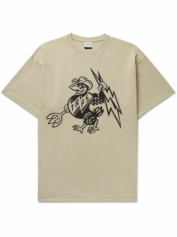 Photo: WTAPS - Master Chief Printed Cotton-Jersey T-Shirt - Unknown