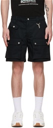 Reese Cooper Black Cargo Shorts