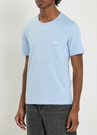 Boss Classic Logo-embroidered Cotton T-shirt set of Three White
