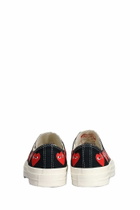 Comme des Garçons Play Chuck 70 Cdg Low Sneakers In Black Cotton