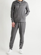 Oliver Spencer Loungewear - Slim-Fit Tapered Recycled Cotton-Blend Jersey Sweatpants - Gray