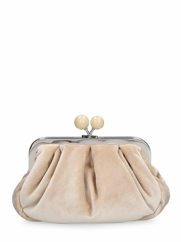 Photo: WEEKEND MAX MARA Cavour Velvet Clutch