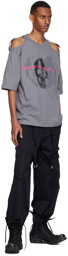 Youths in Balaclava SSENSE Exclusive Black Cotton Cargo Pants