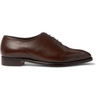 George Cleverley - Alan 3 Whole-Cut Leather Oxford Shoes - Brown