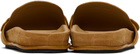 JACQUEMUS Tan Suede Loafer Sandals