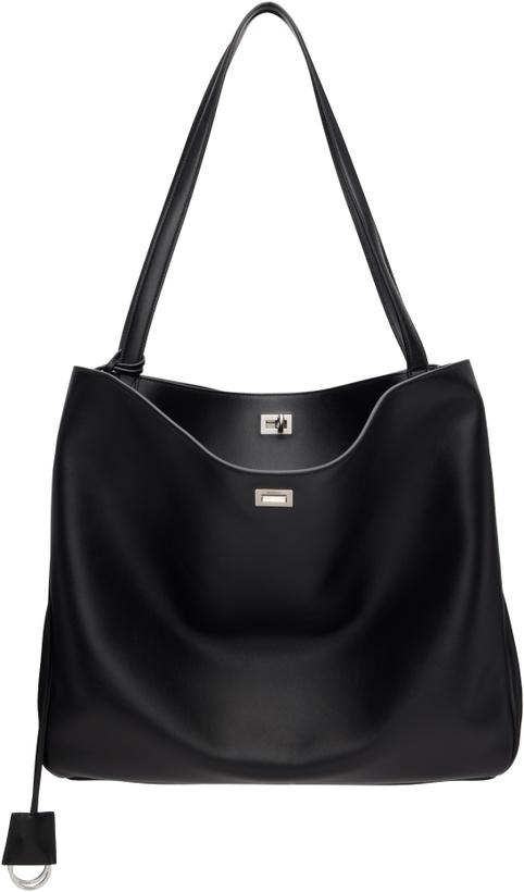 Photo: Balenciaga Black Rodeo North-South Tote