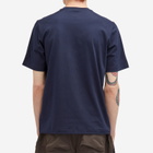 Rapha Men's Logo T-Shirt in Dark Navy/Hi-Vis Pink
