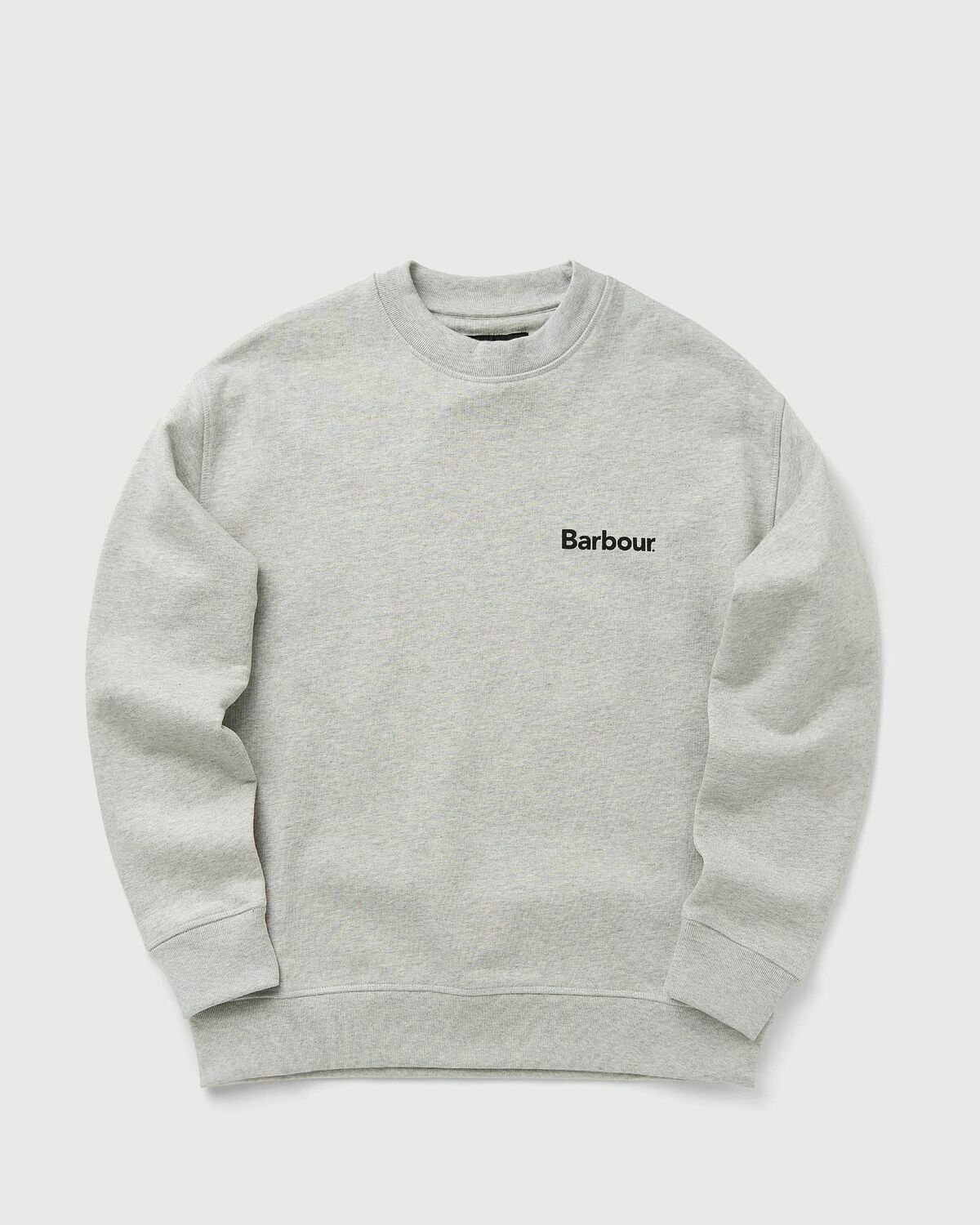 Barbour Nicholas Crew Grey Mens Sweatshirt