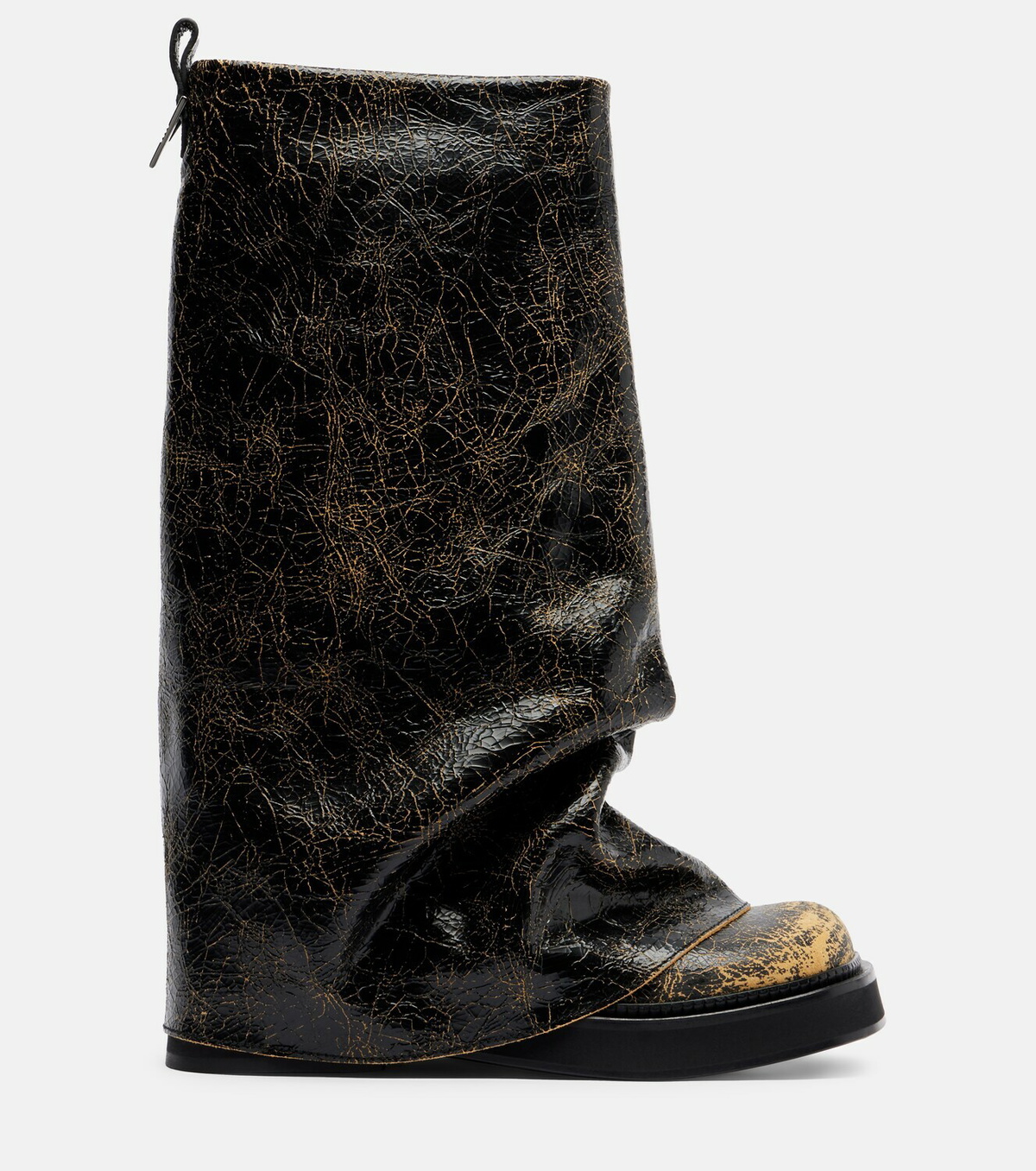 The Attico Robin leather knee-high boots