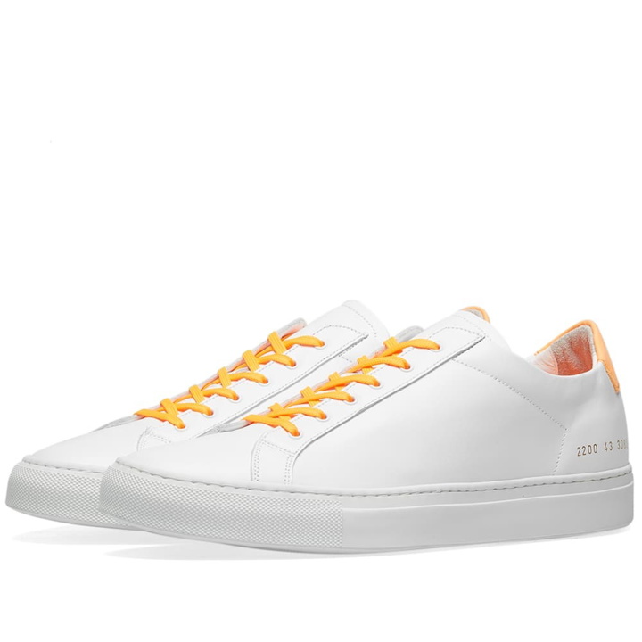 Photo: Common Projects Retro Low Fluro