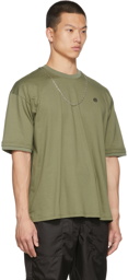 AMBUSH Green Chain Collar T-Shirt