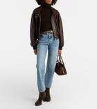 Christian Louboutin Dianouchette 100 suede ankle boots