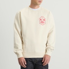 Edwin Men's Tonkatsu Sweatshirt in Whisper White