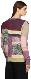 Marc Jacobs Multicolor 'The Patchwork Crewneck Sweater' Sweater