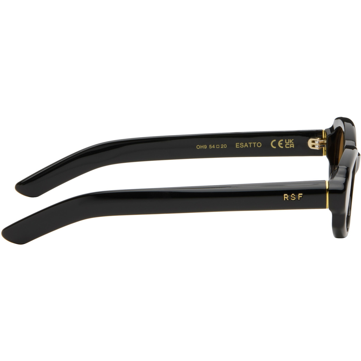RETROSUPERFUTURE Black Esatto Sunglasses