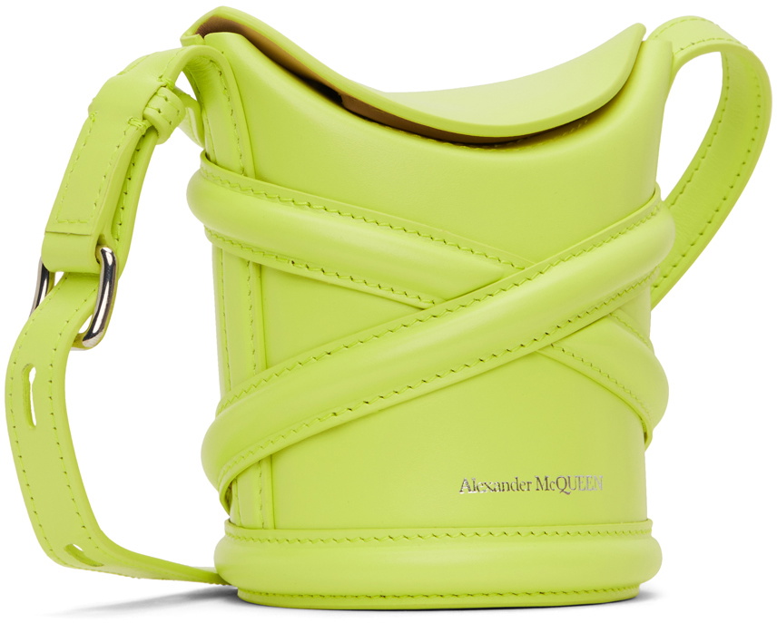 Alexander McQueen ★The Curve MICRO バッグ MCQUEEN The Curve micro leather cross-body bag | THE OUTNET