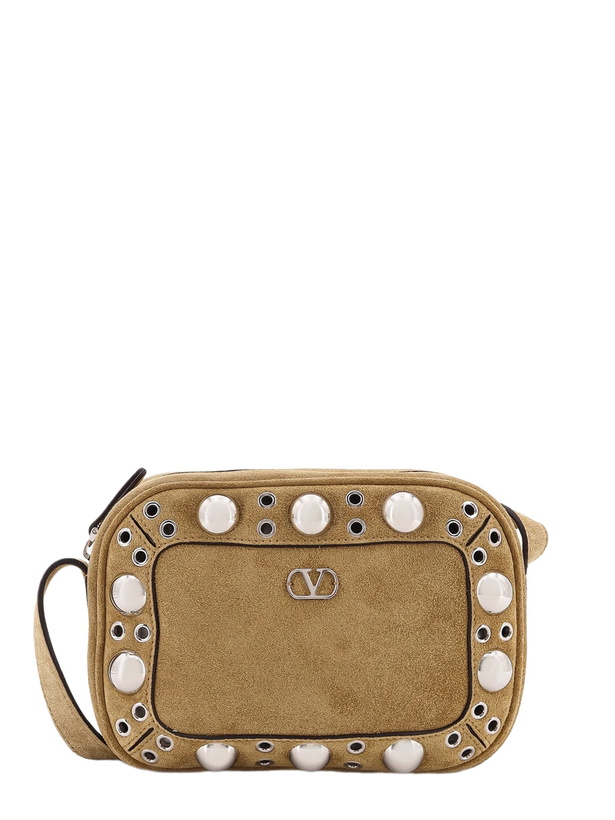 Photo: Valentino Garavani Nellcote Suede Shoulder Bag