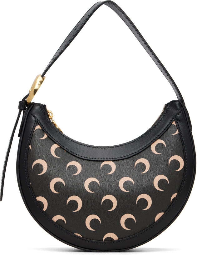 Photo: Marine Serre Black Moon Canvas Eclips Mini Bag