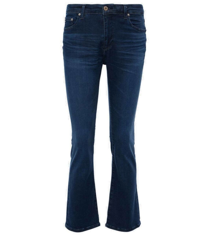 Photo: AG Jeans Jodi Crop high-rise flared jeans