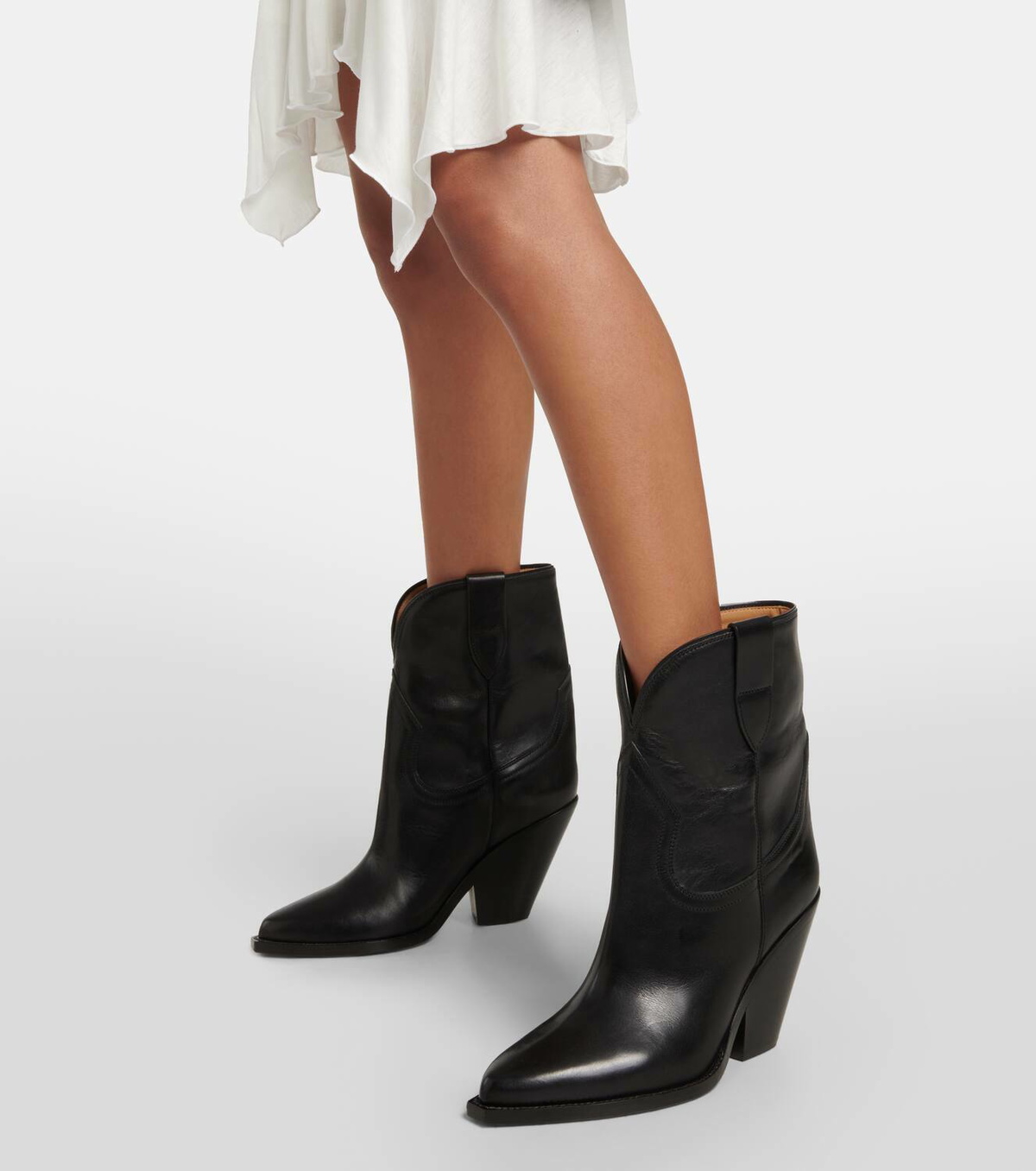 ★関税負担無し★ ※要在庫確認 Isabel Mrant Leyane Boots Isabel Marant Leyane leather boots Isabel Marant