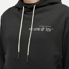 Tobias Birk Nielsen Men's Neso Serigraphy Echo Hoody in Black