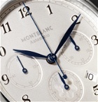MONTBLANC - Star Legacy Automatic Chronograph 42mm Stainless Steel and Alligator Watch - Silver