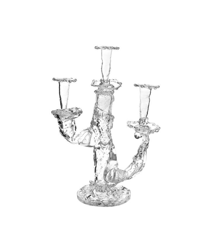 Photo: Alexander Kirkeby Crystal candle holder