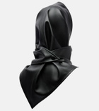 Nour Hammour Leather hood