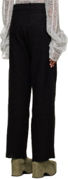 VITELLI Black Two-Pocket Trousers