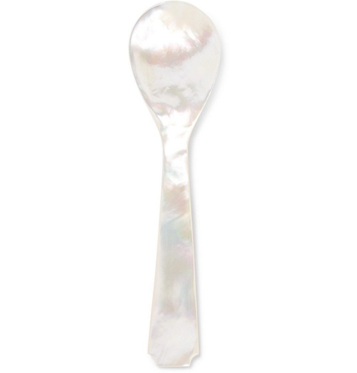 Photo: Lorenzi Milano - Mother-of-Pearl Caviar Spoon - White