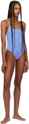 Bond-Eye Blue Low Palace Swimsuit