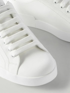 Dolce&Gabbana - Portofino Leather Sneakers - White