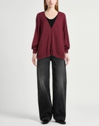 Manila Grace Womens Cardigan Garnet