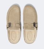 Tod's Gommino® shearling-lined suede mules