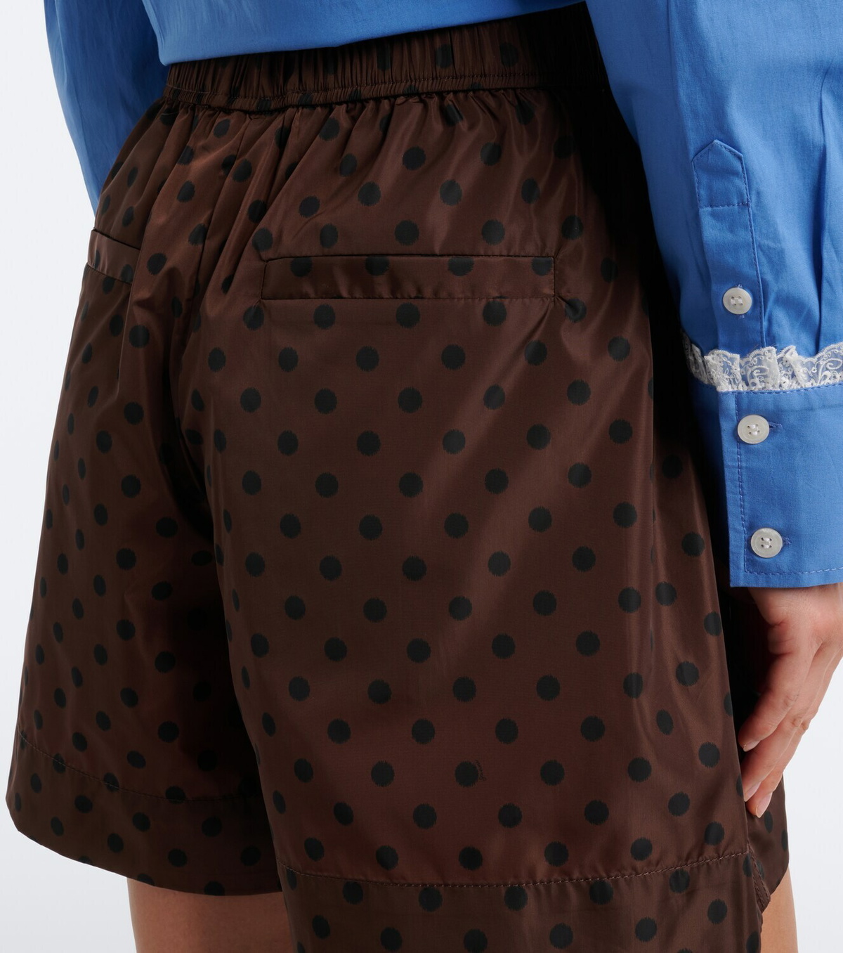 Ganni Polka-dot shorts