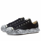 Maison MIHARA YASUHIRO Hank Original Sole Canvas Sneaker in Black