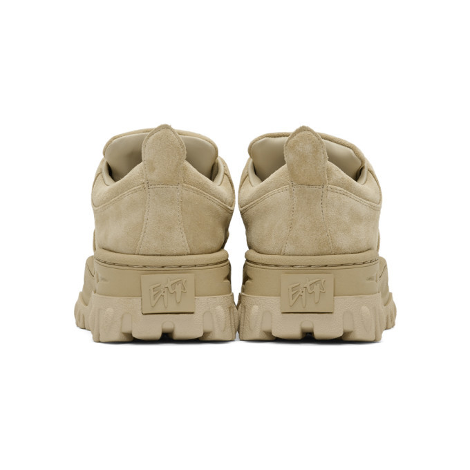 Eytys SSENSE EXCLUSIVE Tan Suede Angel Sneakers Eytys