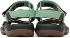 Teva Beige & Green Hurricane XLT2 Sandals